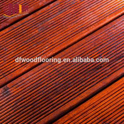 Oil Finished Chinese Teak Hardwood & Outdoor Solid Wood Flooring