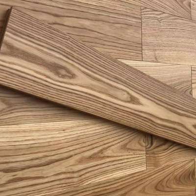 Grade A UV Coating Finished Russian ASH Hardwood & Solid Wood Flooring